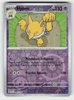 HYPNO 083/198 REVERSE HOLO UC SCARLET & VIOLET POKEMON NM/M - Image 2
