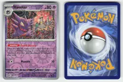 HAUNTER 093/165 REVERSE HOLO UC 151 POKEMON NM/M - Image 1