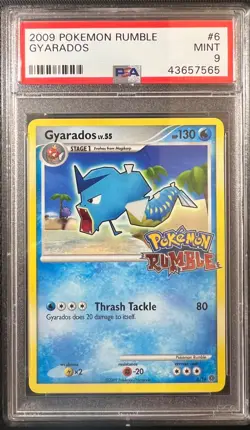 2009 Pokemon Pokemon Rumble Gyarados 6/16 PSA 9 - Image 1