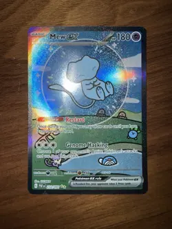 Pokemon TCG Mew EX 232/091 Sv: Paldean Fates Bubble Mew SIR - Image 1