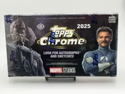 2025 Topps Marvel Studios Chrome Hobby Box - Brand New & Sealed - IN HAND - Image 1