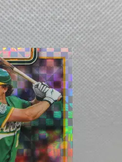 Nick Kurtz 2025 Topps Chrome Update RC X-Fractor Refractor #USC178 A’s - Image 3