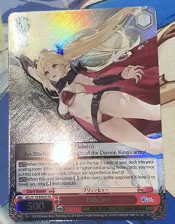 Weiß Schwarz Azur Lane Vol. 2 English Blucher SR AZL/S119-E083S - Image 1