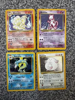 WOTC Vintage Pokemon TCG Base Set Pokemon Card Bundle Job Lot - Image 1