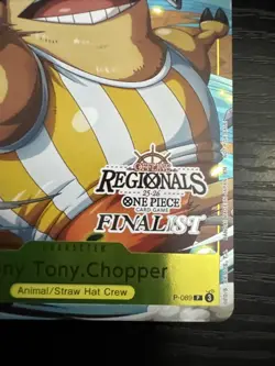 Tony Tony.Chopper (Offline Regional Finalist Card Set 2025 Vol.2) P-089 One... - Image 4