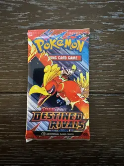 (Solid) 22.29g Pokemon TCG Cards Destined Rivals Booster Pack Factory Sealed✅ - Image 2