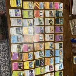vintage pokemon cards estate lot 50 Cards - Image 1