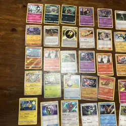 vintage pokemon cards estate lot 50 Cards - Image 2