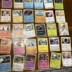 vintage pokemon cards estate lot 50 Cards - Image 3