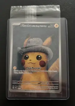[SEALED] Van Gogh Pikachu with Grey Felt Hat SVP 085 Promo Pokemon Card 2023 - Image 1