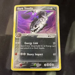 Dark Steelix 10/109 Team Rocket Returns Holo Pokemon Card Steel Type - Image 1