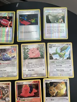 Lot Of 10 Vintage Pokemon Cards Flygon Eevee Raichu Clefairy - Image 3