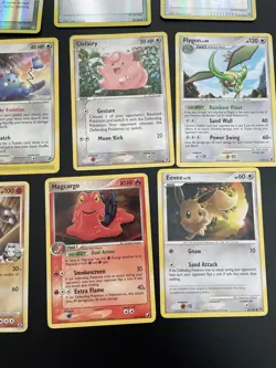 Lot Of 10 Vintage Pokemon Cards Flygon Eevee Raichu Clefairy - Image 4