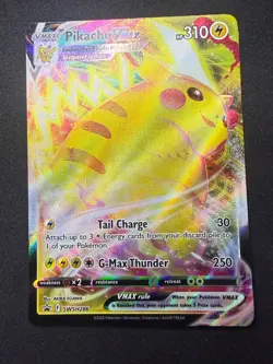 Pikachu VMax SWSH286 | Black Star Promo | Pokemon Card | NM - Image 1