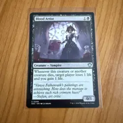 Blood Artist - N/M - Secrets Of Strixhaven Magic The Gathering MTG - Image 1