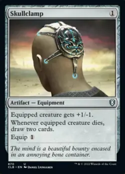Skullclamp [Commander Legends: Battle for Baldur's Gate] - Image 1