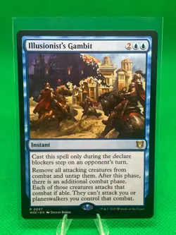 MTG - ILLUSIONIST'S GAMBIT - Wilds of Eldraine Com (R) - Image 1
