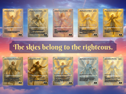 Bible Themed Angel Commander MTG Alt-Art Deck. Ready to Play! - Image 3