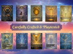 Bible Themed Angel Commander MTG Alt-Art Deck. Ready to Play! - Image 4
