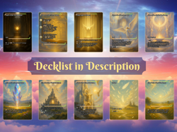 Bible Themed Angel Commander MTG Alt-Art Deck. Ready to Play! - Image 5