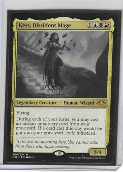 Kess, Dissident Mage #206 M - NM - Magic the Gathering - Regular - MTG - Image 1