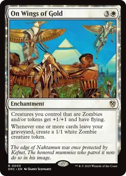 MTG Aetherdrift Commander - On Wings of Gold - Image 1