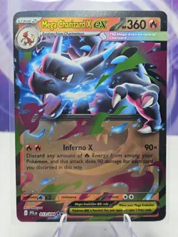Pokemon Mega Charizard X ex 013/094 PFL Phantasmal Flames NM - Image 1