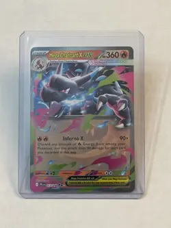 Pokemon TCG Mega Charizard X ex 013/094 Phantasmal Flames Double Rare Holo NM - Image 1