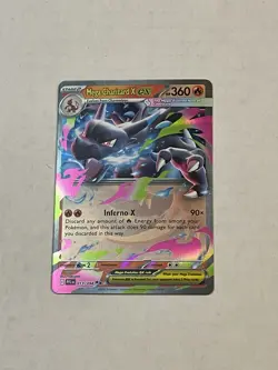 Pokemon TCG Mega Charizard X ex 013/094 Phantasmal Flames Double Rare Holo NM - Image 3
