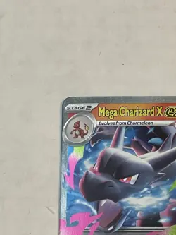 Pokemon TCG Mega Charizard X ex 013/094 Phantasmal Flames Double Rare Holo NM - Image 4