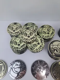 Huge Lot of 151 Official Pokemon TCG Coins PLUS Dice, Markers & More!- LOOK! - Image 3