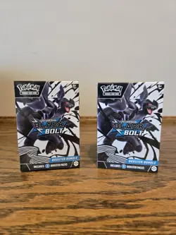 Pokemon Scarlet & Violet Black Bolt Booster Bundle Lot of 2 NEW FACTORY SEALED - Image 1
