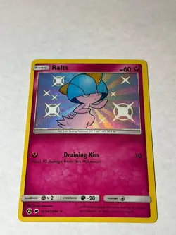 Ralts SV34/SV94 Shiny Rare Hidden Fates Shiny Vault Pokemon Near Mint - Image 1