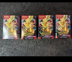 Pokemon TCG Ascended Heroes Booster Bundle - Lot of X4 New/Sealed READY TO SHIP - Image 1