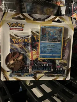 Pokemon TCG Silver Tempest Manaphy Promo 3 Booster Blister Pack New Sealed - Image 1