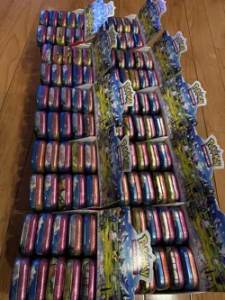 100 Count Ascended Heroes Mini Tin display EMPTY Pokemon TCG - Image 2