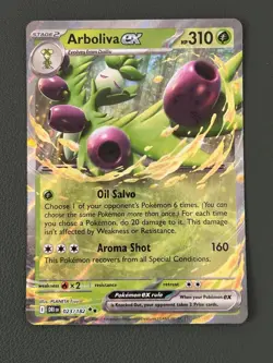 Pokemon TCG Arboliva ex Destined Rivals 023/182 Holo Near Mint - Image 1