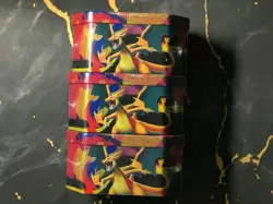 Pokemon TCG (x3) Mega Charizard Y EX Tins New Factory Sealed - Image 2