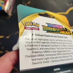 Pokemon TCG - Darkness Ablaze Blister Pikachu Promo & x2 Sleeved Booster Packs - Image 4