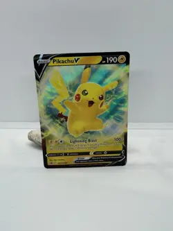 2022 Pokemon - Sword & Shield Pikachu V #SWSH198 - Image 1