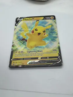 2022 Pokemon - Sword & Shield Pikachu V #SWSH198 - Image 3