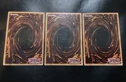 3x Giant Trunade SDSC-EN024 Common 1st Edition Yugioh Card Playset HP - Image 3