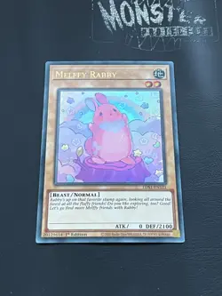 YUGIOH MELFFY RABBY ULTRA RARE LDS1-EN121 1ST EDITION - Image 1
