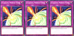 Storming Mirror Force LEDD-ENB22 / SDCL X 3 Common 1st Mint YUGIOH - Image 1
