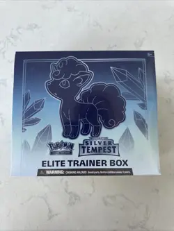 Pokemon TCG Sword & Shield Silver Tempest Elite Trainer Box (ETB) - Sealed - Image 1