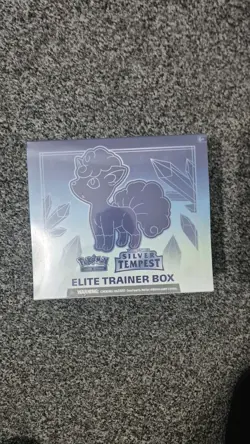 Pokemon TCG Sword & Shield Silver Tempest Elite Trainer Box ETB New And Sealed - Image 1