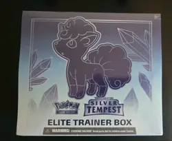 Pokemon TCG Sword & Shield Silver Tempest Elite Trainer Box ETB Brand New Sealed - Image 1