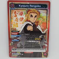 Kyojuro Rengoku UEX05BT/KMY-3-072 SR Holo Union Arena Demon Slayer Vol 2 NM/MNT - Image 1