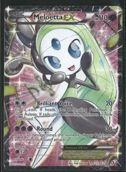 Pokemon TCG Meloetta EX RC25/RC25 Ultra Rare Legendary Treasures - Image 1