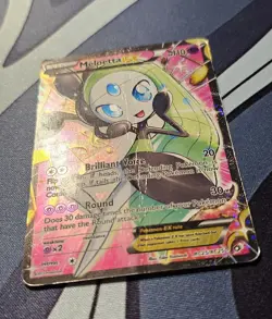 Meloetta EX RC25/RC25 - Pokemon Legendary Treasures Radiant Collection DMG - Image 2
